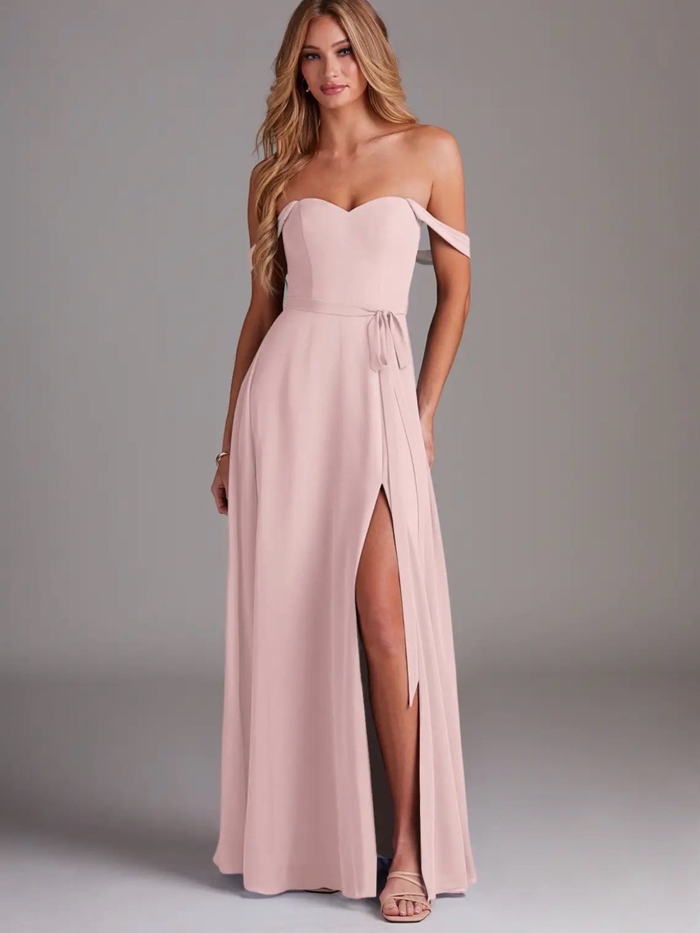 Dusty Rose Azazie Aaron NWT